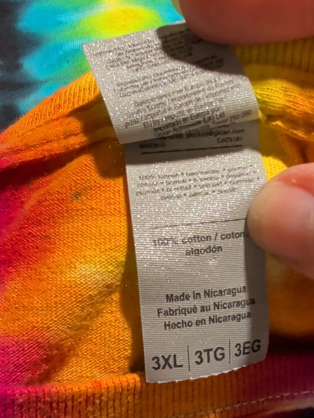 3X Handmade Tie Dye - Picture 4 of 4